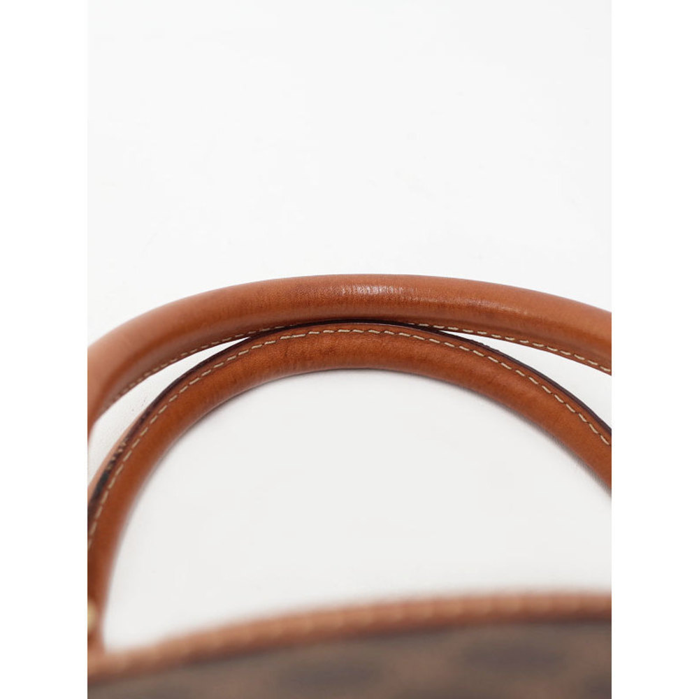 Celine Brown Pattern Boston Mini Bag Macadam - image 7